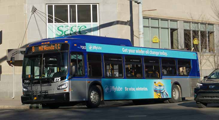 Edmonton New Flyer Xcelsior XD40 7083